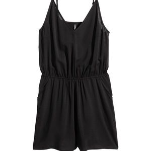 H&M black romper